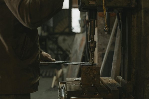 How can you engage in a hands-on blacksmithing workshop in rural Scotland?